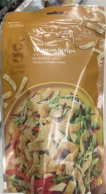 Salad Topper Wonton Strips