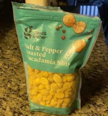 Salt & Pepper Roasted Macadamia Nuts