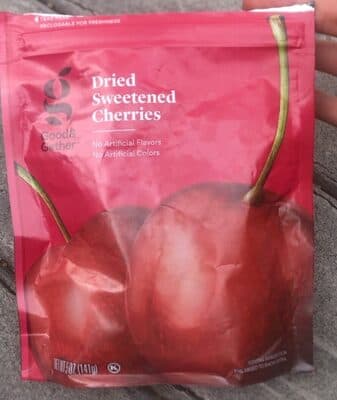 Dried Sweetened Cherries