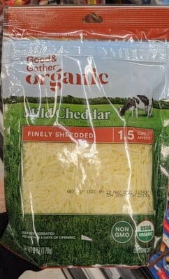 Mild Cheddar Finely Shredded Cheese