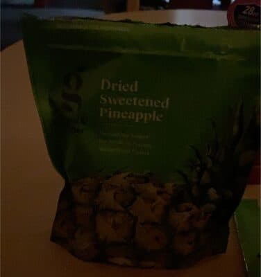 Dried Sweetened Pineapple