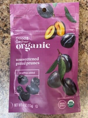 Unsweetened Pitted Prunes