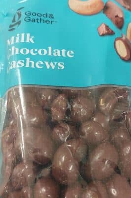 Milk Chocolate Cashews