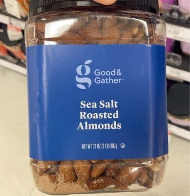 Sea Salt Roasted Almonds