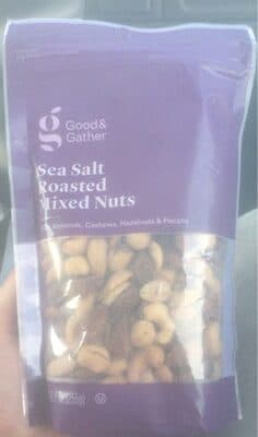 Sea Salt Roasted Mixed Nuts With Almonds, Cashews, Hazelnuts & Pecans