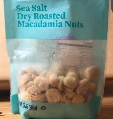 Sea Salt Dry Roasted Macadamia Nuts