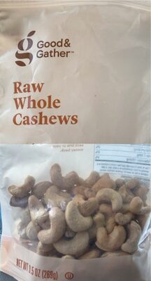 Raw Whole Cashews