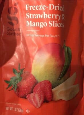Freeze-Dried Strawberry & Mango Slices