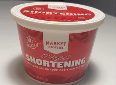All Vegetable Shortening