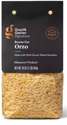 Macaroni Product, Orzo