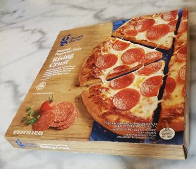 Uncured Pepperoni Made With A Rich Tomato Sauce, Mozzarella, Parmesan & Romano Cheeses On A Thick, Self-Rising Crust Pizza