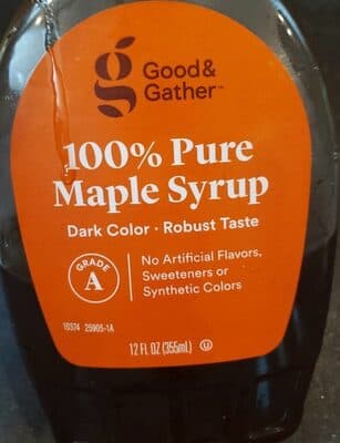 100% Pure Maple Syrup