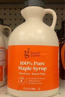 100% Pure Maple Syrup