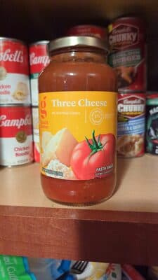 Three Cheese Pasta Sauce