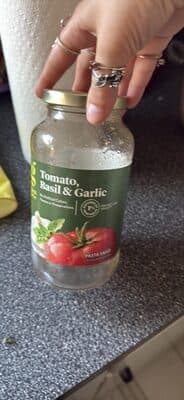 Tomato, Basil & Garlic Pasta Sauce