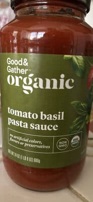 Tomato Basil Pasta Sauce