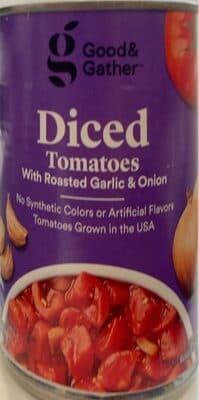 Diced Tomatoes With Roasted Garlic & Onion