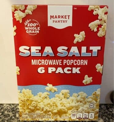 Sea Salt Microwave Popcorn
