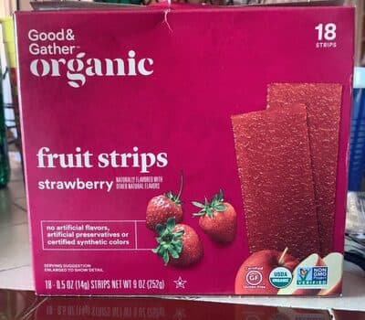 Strawberry Fruit Strips