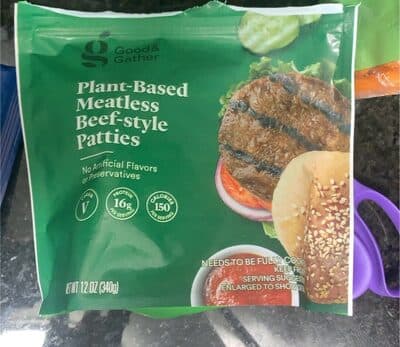 Beef-Style Meatless Griller Patties