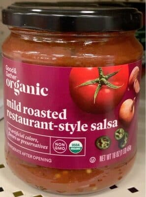 Mild Roasted Restaurant-Style Salsa