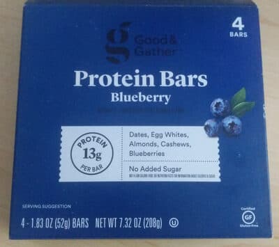 Blueberry Protein Bars