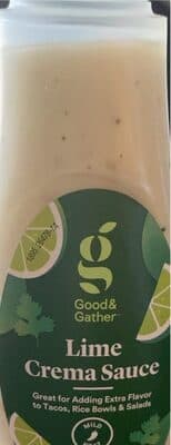 Lime Crema Sauce