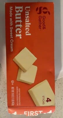 Unsalted Butter Sticks