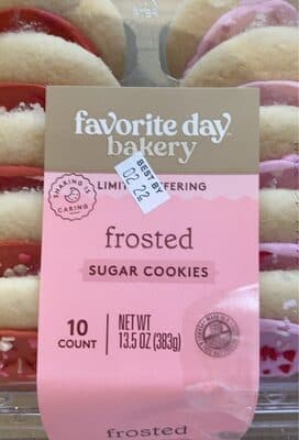 Frosted Sugar Cookies