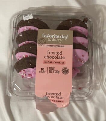 Frosted Chocolate Cookies