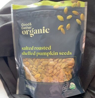Salted Roasted Shelled Pumpkin Seeds