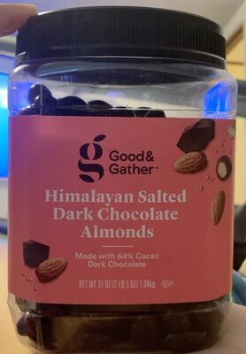 Himalayan Salted Dark Chocolate Almonds