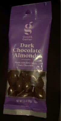 Dark Chocolate Almonds