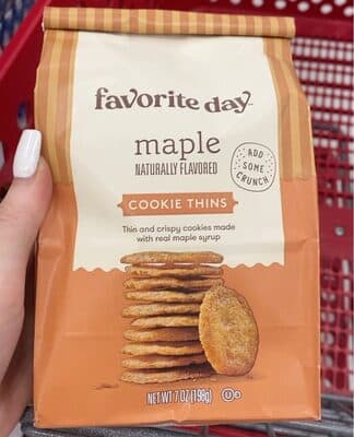 Maple Flavored Cookie Thins
