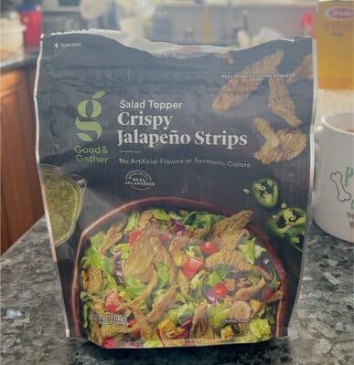 Crispy Jalapeno Strips Salad Topper