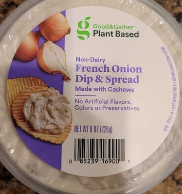 French Onion Non-Dairy Dip & Spread