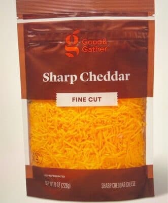 Sharp Cheddar Fine Cut Cheese