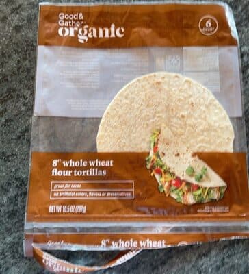 Whole Wheat Flour Tortillas