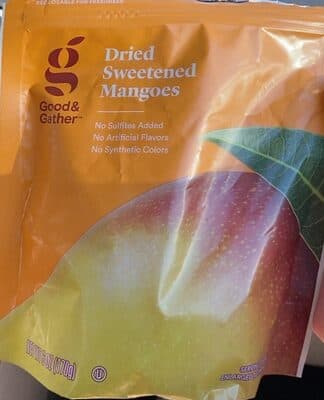 Sweetened Dried Mangoes