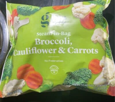 Steam-In-Bag Broccoli, Cauliflower & Carrots