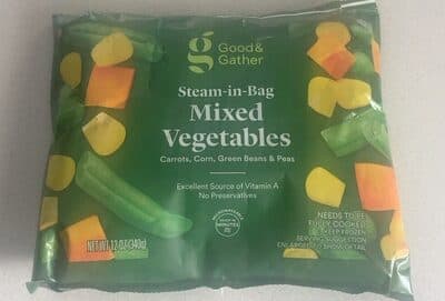 Mixed Carrots, Corn, Green Beans & Peas Steam-in-Bag Vegetables