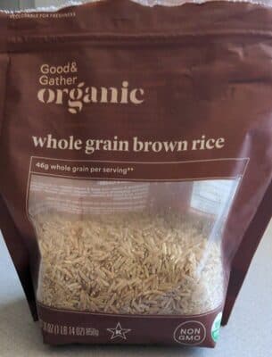 Whole grain brown rice
