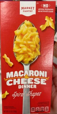 Macaroni & Cheese Dinner, Spiral Shapes