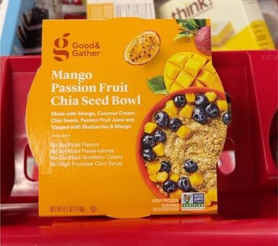 Mango Passion Fruit Chia Seed Bowl