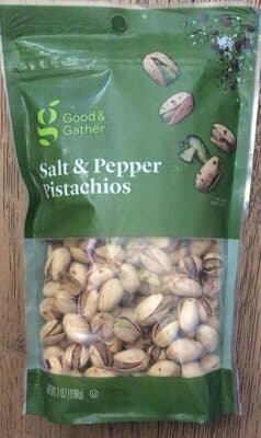 Salt & Pepper Pistachios
