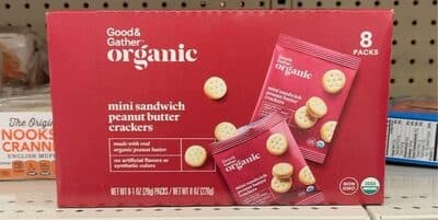 Mini Sandwich Peanut Butter Crackers