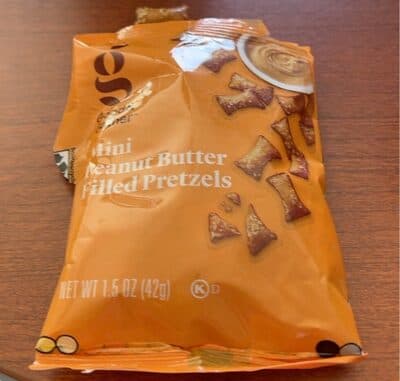 Mini Peanut Butter Filled Pretzels