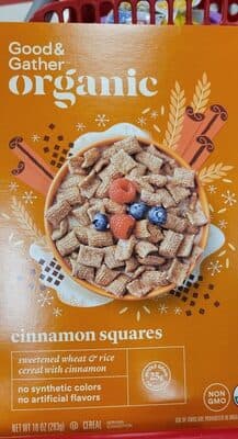 Organic Cinnamon Squares
