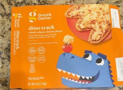 Dino Track Whole Wheat Cheese Pizza
