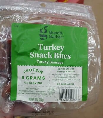 Turkey Snack Bites